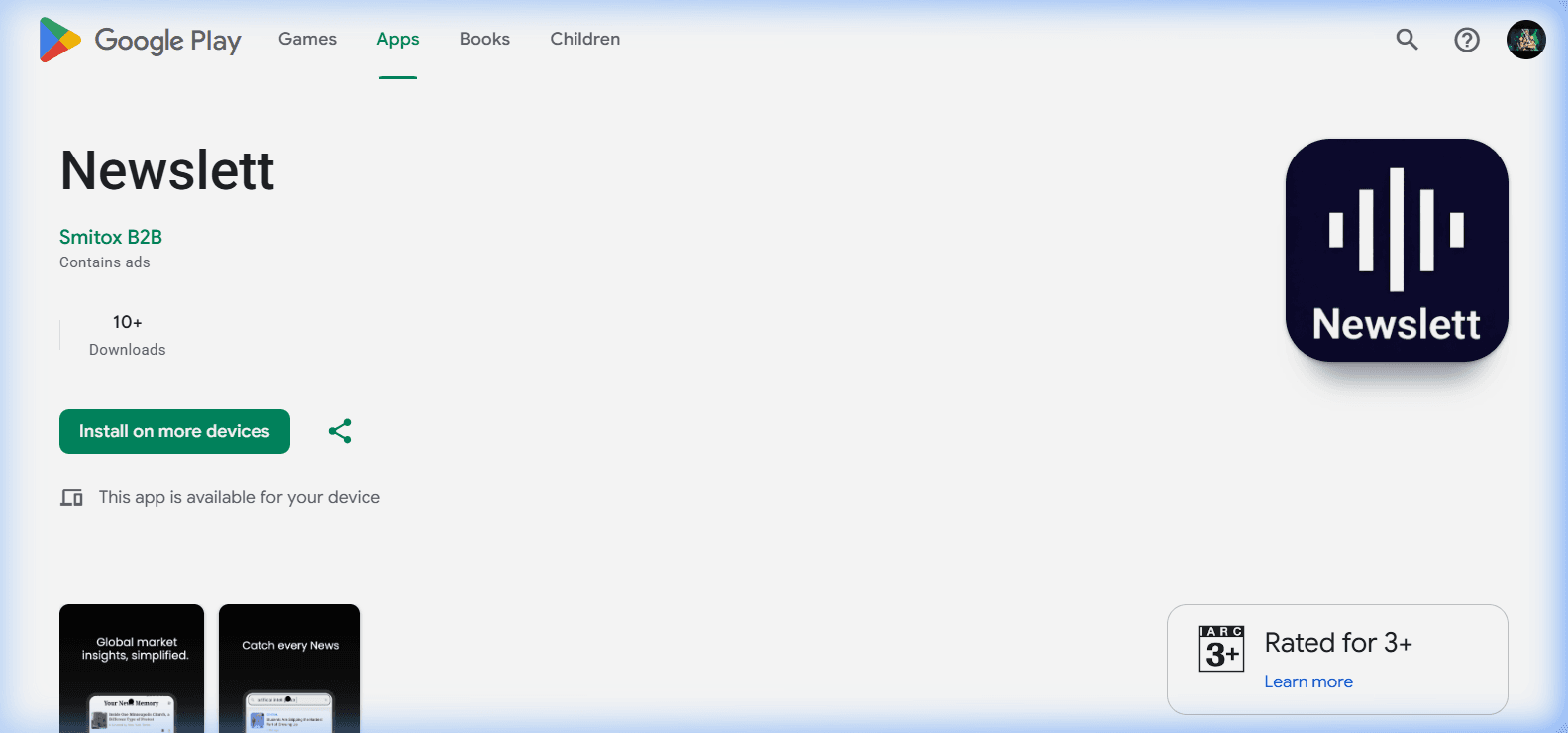 Newslett - Built by NEXORA